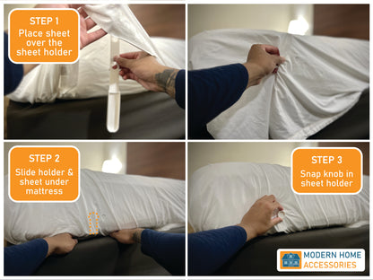 Bedsheet Holders (Pack of 4)